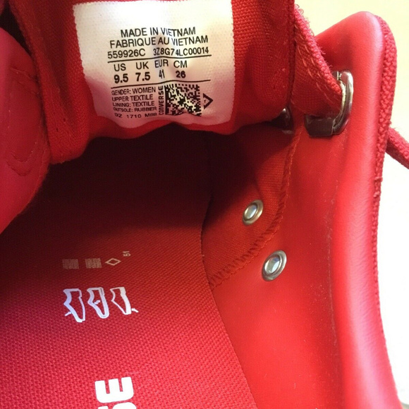 Converse Women's Chuck Taylor All Star 3V Ox SHOES - Picture 5 of 6